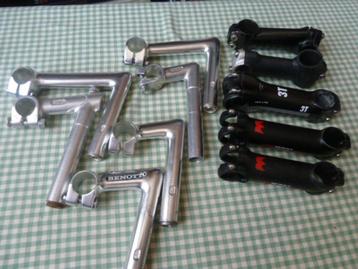 11 vintage stuurpennen, 3ttt, 3T, Merckx, Pivot, wielrennen. beschikbaar voor biedingen
