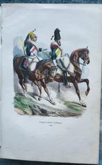 Gravure van een draak en draken sapper 1809, Ophalen of Verzenden, Landmacht, Foto of Poster