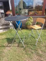 Staande eettafel + barkruk, Huis en Inrichting, Ophalen, Gebruikt