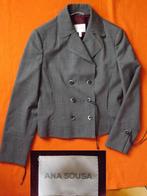 Veste blaser ANA SOUSA gris foncé taille 36, Kleding | Dames, Jassen | Zomer, Ophalen of Verzenden, Nieuw, Maat 36 (S), Grijs