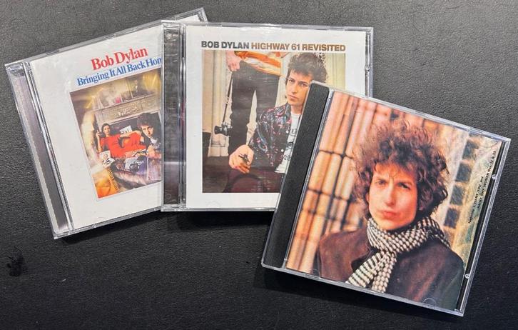 BOB DYLAN - Bringing it all, Highway 61 & Blonde ( 3 CDs ), Cd's en Dvd's, Cd's | Rock, Zo goed als nieuw, Poprock, Verzenden