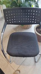 stoel, Huis en Inrichting, Stoelen, Ophalen, Zwart, Zo goed als nieuw, Vier