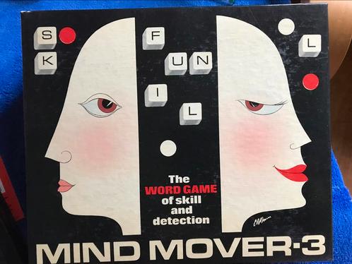 Jeu de société Mind mover-3 (1974), Hobby en Vrije tijd, Gezelschapsspellen | Overige, Zo goed als nieuw, Een of twee spelers