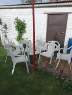 chaises de jardin, Jardin & Terrasse, Empilable, Plastique, Enlèvement, Utilisé