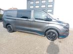 Ford Transit Custom 5PL SPORT L2 PHEV inklapbare trekhaak, 3, Auto's, Ford, Zwart, 4 cilinders, Bedrijf, 5 zetels
