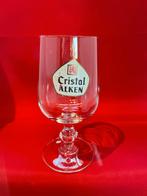 bierglas Cristal Alken op voet, Verzamelen, Ophalen of Verzenden, Gebruikt, Glas of Glazen, Overige merken