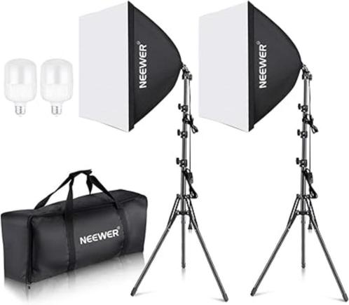 Neewer 60 x 60 cm lichtbak voor fotostudio GRATIS LEVERING, Audio, Tv en Foto, Fotografie | Fotostudio en Toebehoren, Nieuw, Lamp of Flitsset