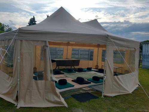 Mooie grote tent voor hobby of feesten, Tuin en Terras, Partytenten, Gebruikt, Ophalen