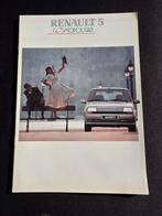 Brochure de la Renault 5 Cosmopolitan 1989, Enlèvement ou Envoi, Renault