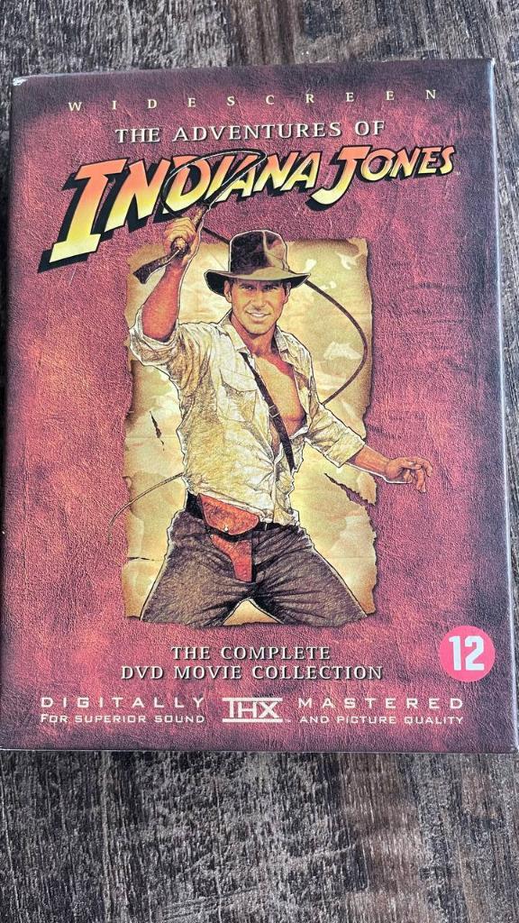 Indiana Jones collectie (eerste 3 filmen), Cd's en Dvd's, Dvd's | Actie, Zo goed als nieuw, Actie, Alle leeftijden, Ophalen of Verzenden