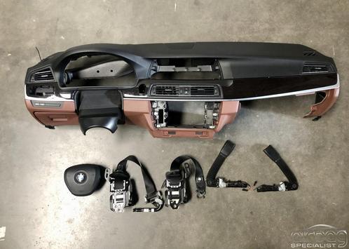 BMW 5-serie F10 F11 airbag set  2009-2017  9166657-09 399230, Auto-onderdelen, Dashboard en Schakelaars, BMW, Gebruikt, Ophalen of Verzenden