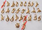 Pendentif lettre/initiale stylisée découpée, en or 18K, NEUF, Neuf, Enlèvement ou Envoi, Or, Autres représentations