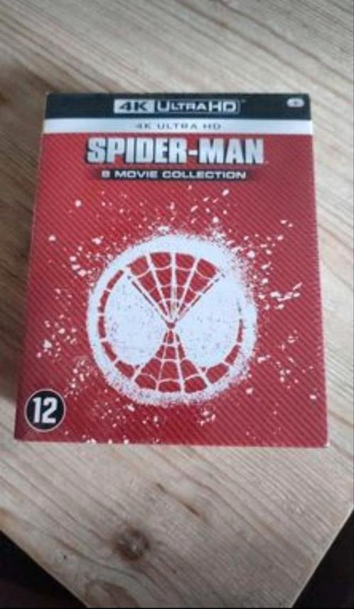 Coffret Spider-Man 8 movie Collection 4K UHD, CD & DVD, DVD | TV & Séries télévisées, Neuf, dans son emballage, Coffret, Enlèvement ou Envoi