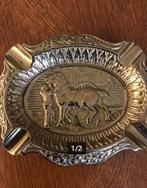 Vintage koperen asbak, Antiek en Kunst, Ophalen of Verzenden, Koper