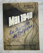 Mai 1940 La bataille de Belgique, M. Fouillien & J. Bouhon, Livres, Enlèvement ou Envoi, Deuxième Guerre mondiale, Utilisé, Général