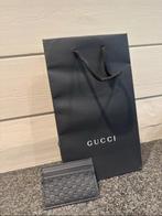Gucci Card Holder, Zwart, Nieuw, Leder, Ophalen