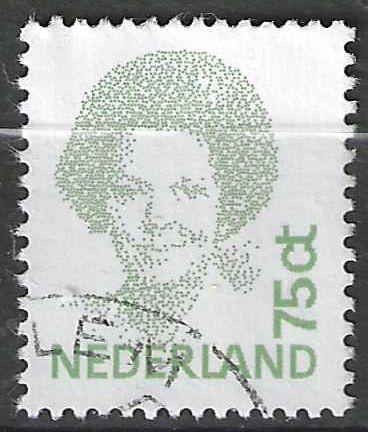 Nederland 199 - Yvert 1372 - Koningin Beatrix  (ST), Postzegels en Munten, Postzegels | Nederland, Gestempeld, Verzenden