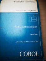 Handboek over COBOL van Ebbinkhuijsen, Ophalen of Verzenden, Gelezen
