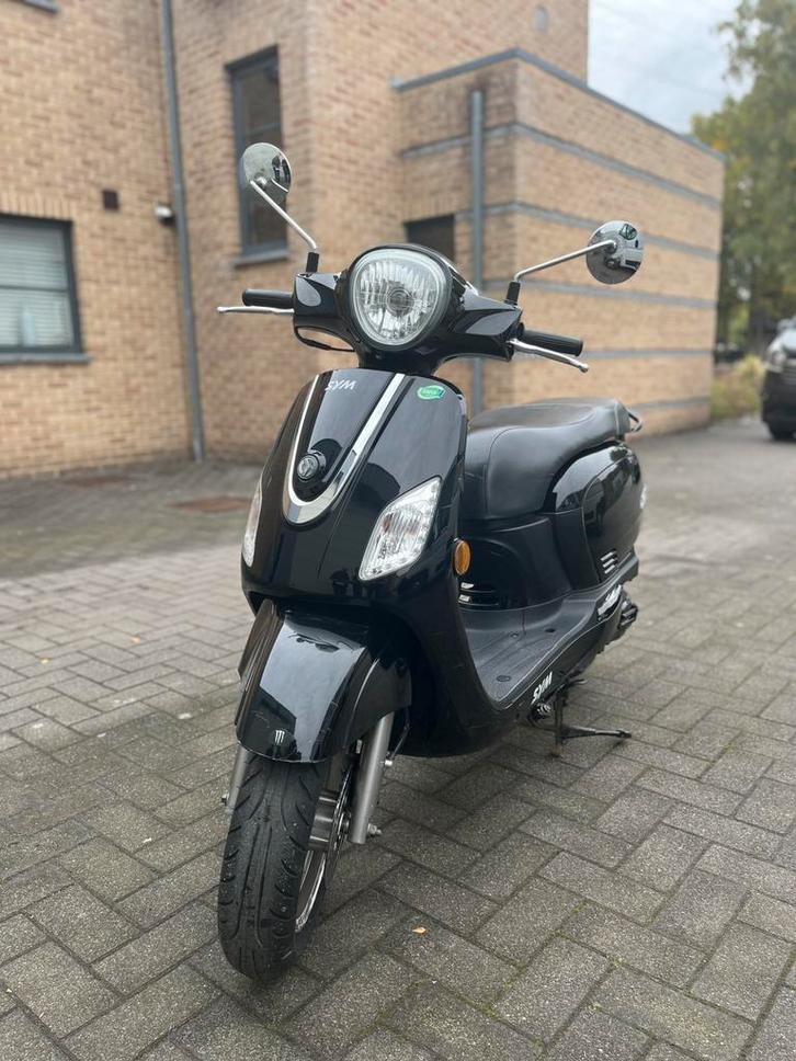 Sym Fiddle 3 Klasse A, Fietsen en Brommers, Scooters | SYM, Zo goed als nieuw, Fiddle, Klasse A (25 km/u), Benzine, Ophalen
