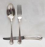 Christofle - Verzilverd Art Nouveau Bestekset (18)., Ophalen of Verzenden