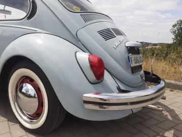 Volkswagen Beetle - Cox - Voiture ancienne 1972, Achat, Noir, 2 portes, Cuir synthéthique