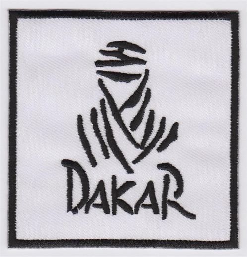Dakar Rally stoffen opstrijk patch embleem #2, Collections, Marques automobiles, Motos & Formules 1, Neuf, Envoi