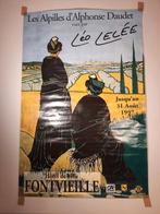 Poster affiche Expo Les Alpilles, Léo Lelée, Verzamelen, Ophalen of Verzenden, Gebruikt, Rechthoekig Staand, Overige onderwerpen