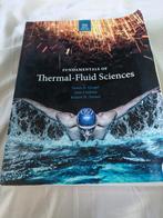 Fundamentals of Thermal-Fluid Sciences, Livres, Nature, Nature en général, Comme neuf, Cimbala, Enlèvement ou Envoi