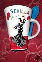 Tasse en porcelaine Séville neuve, Enlèvement ou Envoi, Comme neuf, Porcelaine