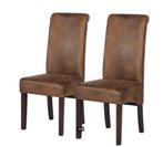 6 CHAISES MAISON DU MONDE, Huis en Inrichting, Stoelen, Ophalen, Zo goed als nieuw, Bruin, Vijf, Zes of meer stoelen