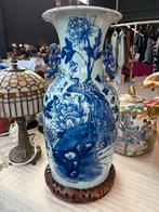 Antieke vaas china handbeschilderd, Antiek en Kunst, Ophalen