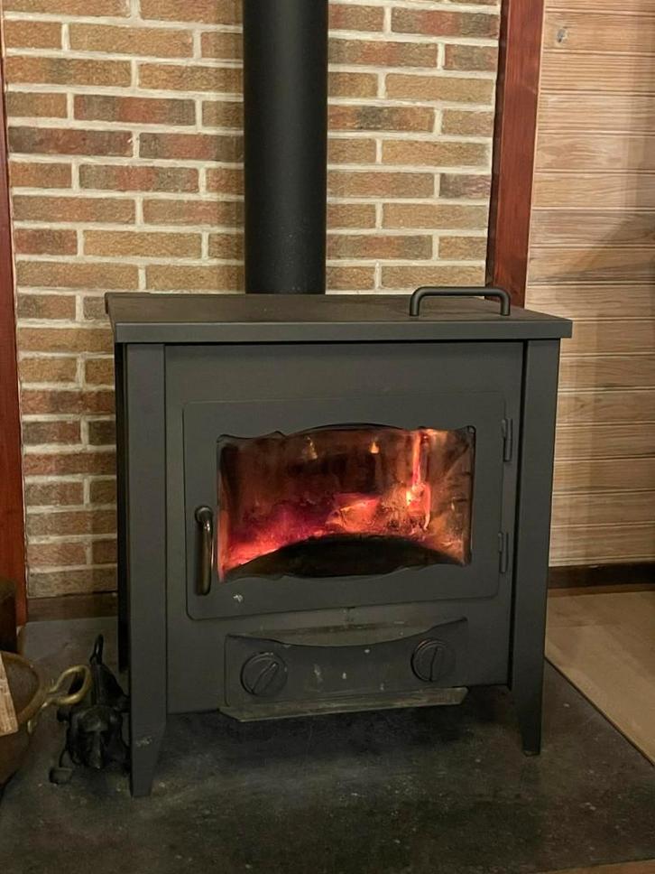 houtkachel, Maison & Meubles, Poêles, Utilisé, Autoportant, Poêle à bois, Bois, Enlèvement