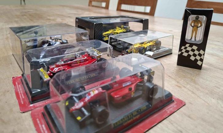 Formule 1 modellen 1:43, Hobby en Vrije tijd, Modelauto's | 1:43, Zo goed als nieuw, Auto, MiniChamps, Ophalen of Verzenden