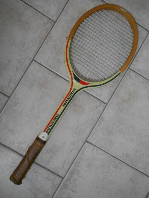 retro tennis snauwaert streamline, Sport en Fitness, Tennis, Gebruikt, Racket, Overige merken, Ophalen of Verzenden