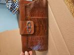 Vintage buidel, Handtassen en Accessoires, Tassen | Damestassen, Gebruikt, Bruin