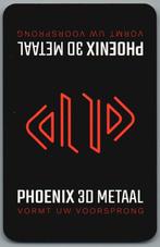 speelkaart - LK8820 - Phoenix 3D metaal, Zo goed als nieuw, Verzenden, Speelkaart(en)