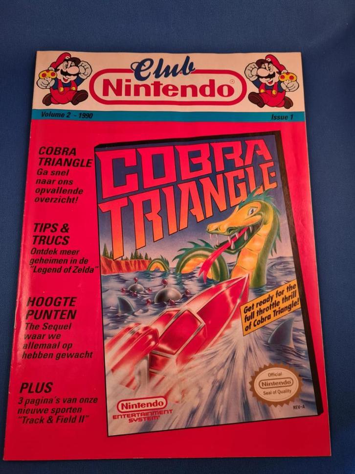 Magazine Club Nintendo - No. 1 Volume 2 (1990), Hobby en Vrije tijd, Verzamelkaartspellen | Pokémon, Gebruikt, Verzenden