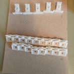 gordijn stoppers en beugels, Huis en Inrichting, Stoffering | Gordijnen en Lamellen, Ophalen, Zo goed als nieuw, Wit