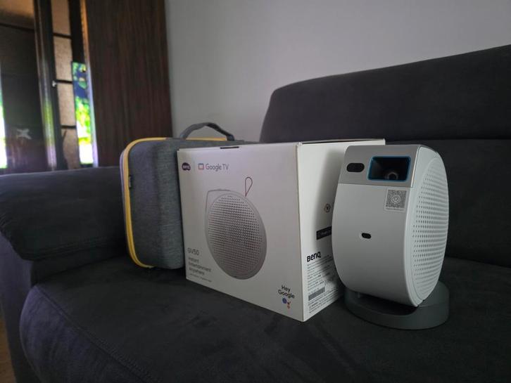 BenQ GV50 Draagbare Beamer – Topkwaliteit voor Filmavonde, Audio, Tv en Foto, Diaprojectoren, Zo goed als nieuw, Ophalen