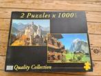 Bergpuzzels 2 x 1000p, Ophalen of Verzenden, Legpuzzel, Meer dan 1500 stukjes, Zo goed als nieuw