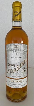 4 bouteilles de La Tour Blanche 2005, Collections, Vins, Comme neuf, Pleine, France, Enlèvement ou Envoi