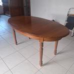 Table à manger ovale entièrement en bois, Enlèvement