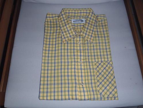 geruit hemd maat 2XL, Kleding | Heren, Overhemden, Zo goed als nieuw, Geel, Ophalen of Verzenden