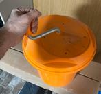 Slacentrifuge - 12 l (Salade droger), Ophalen