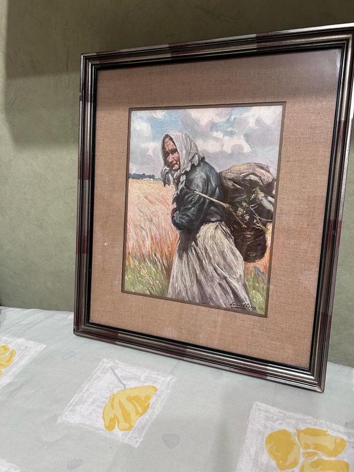 Reproductie schilderij Louis Clesse, Huis en Inrichting, Woonaccessoires | Schilderijen, Tekeningen en Foto's, Ophalen