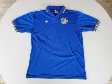Vintage voetbalshirt Italië (O'neills, M) beschikbaar voor biedingen
