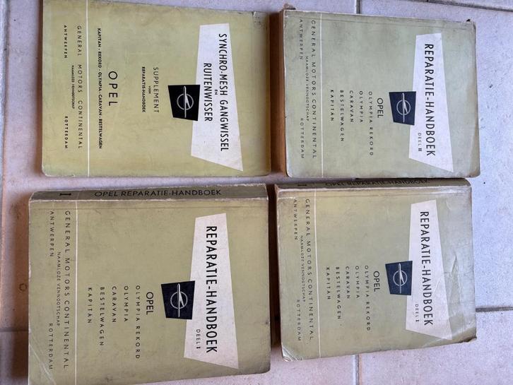 Opel Rekord -Caravan - Kapitan - Olympia, Auto diversen, Handleidingen en Instructieboekjes, Ophalen