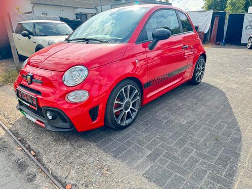 Fiat 500 Abarth  595 automaat 2024, Auto's, Fiat, Bedrijf, Te koop, ABS, Adaptieve lichten, Adaptive Cruise Control, Airbags, Airconditioning