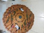 Vintage Chinese bamboe paraplu, Antiek en Kunst, Ophalen of Verzenden