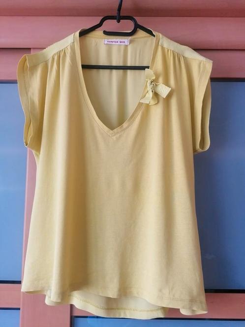 top Hampton Bays hevig Geel XL, Kleding | Dames, T-shirts, Gedragen, Maat 46/48 (XL) of groter, Geel, Korte mouw, Ophalen of Verzenden